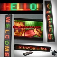 3 color moving sign
